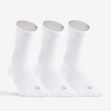 High Tennis Socks RS 500 Tri-Pack - White High Tennis Socks RS 500 Tri-Pack - White