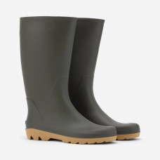 Men's/Women's waterproof wellies Land 100 green