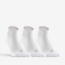 RS 160 Adult Mid-High Sports Socks Tri-Pack - White