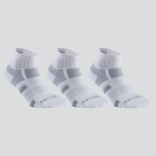 RS 560 Mid Sport Socks Tri-Pack - White/Grey