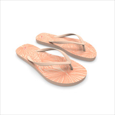 Women's flip-flops - 120 Flow pink beige