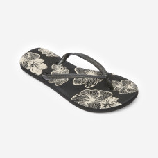 Women's flip-flops, 500 Tiare black