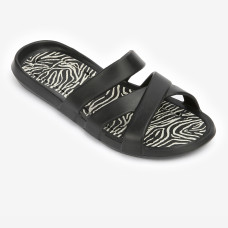 Women's poolside slides - Slap 500 black zeb 1