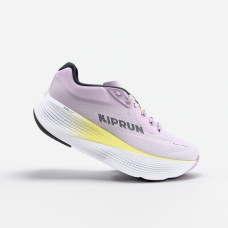 Women's road running shoes, Kiprun Kipride Max lila