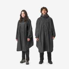Hiking rain poncho - MT500  - 60L - Black