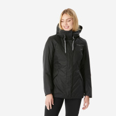 Women's waterproof hiking jacket -10??C NH500 - Black