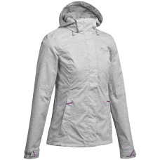 Women's waterproof mountain walking jacket MH100