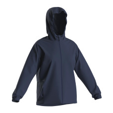 Women's Waterproof Running Jacket - KIPRUN Run 100 - Rain Blue