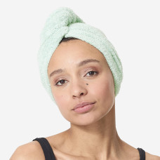 Soft Microfibre Hair Towel - Light Green Soft Microfibre Hair Towel - Light Green