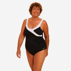 Women's 1-piece Swimsuit Karli Black White Women's 1-piece Swimsuit Karli Black White