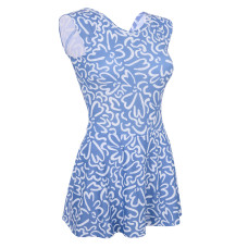 Women's 1-piece Swimsuit Skirt Una Ondu Blue Women's 1-piece Swimsuit Skirt Una Ondu Blue