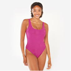 Women's surfing textured one-piece swimsuit - Aurely purple