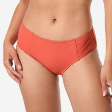 Women's swimming swimsuit bottoms textured briefs Lila simy terracotta
