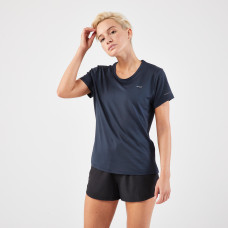 KIPRUN Run 500 Dry Women's Breathable Running T-shirt - Dark Blue KIPRUN Run 500 Dry Women's Breathable Running T-shirt - Dark Blue
