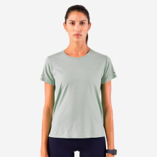 KIPRUN Run 500 Dry Women's Breathable Running T-shirt - green KIPRUN Run 500 Dry Women's Breathable Running T-shirt - green