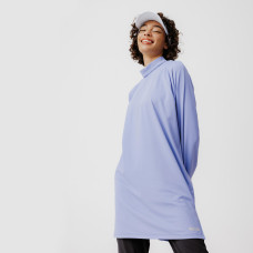 Run Dry 100 Women's Long-Sleeved Breathable Running T-Shirt - Light Blue Run Dry 100 Women's Long-Sleeved Breathable Running T-Shirt - Light Blue