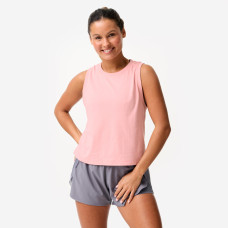 Women's Cotton Cropped Tank Top - Powder Pink Women's Cotton Cropped Tank Top - Powder Pink