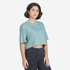Women's Cropped T-Shirt - Green Women's Cropped T-Shirt - Green