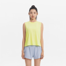 Women's fitness tank top,lemonade yellow