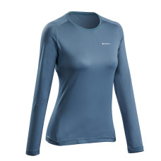 Women's Long-sleeved Mountain Walking T-shirt MH550