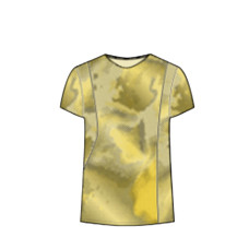 Women's Running T-shirt Kiprun Run 500 Comfort - Yellow