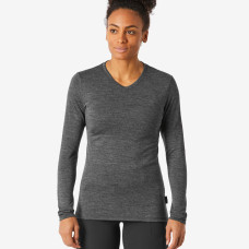 Women's Trekking & Travel Merino Wool T-Shirt - TRAVEL 500